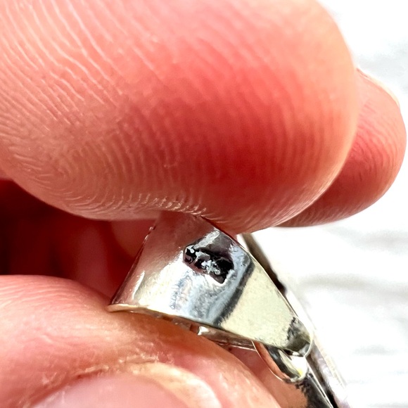 925 Yellow Moss Agate Necklace Pendant - Picture 6 of 8